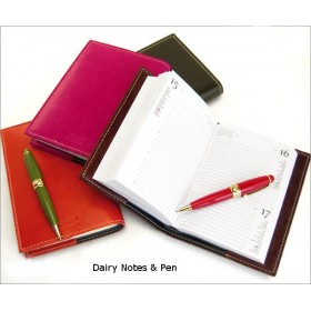 Dairy Notes with Pen