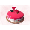 Strawberry Valentine Cake (1 Kg)