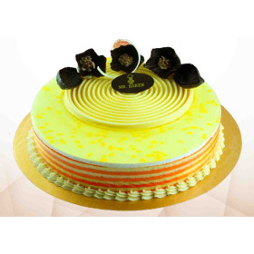 Orange Mousse Cake  (1 Kg)