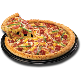 Green Chicken Pizza gift to Bangladesh