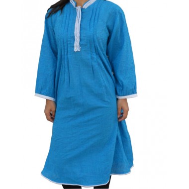 One Pcs Cotton Frock with churider suit